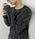 Thin Deki Round Long Sleeve Tee