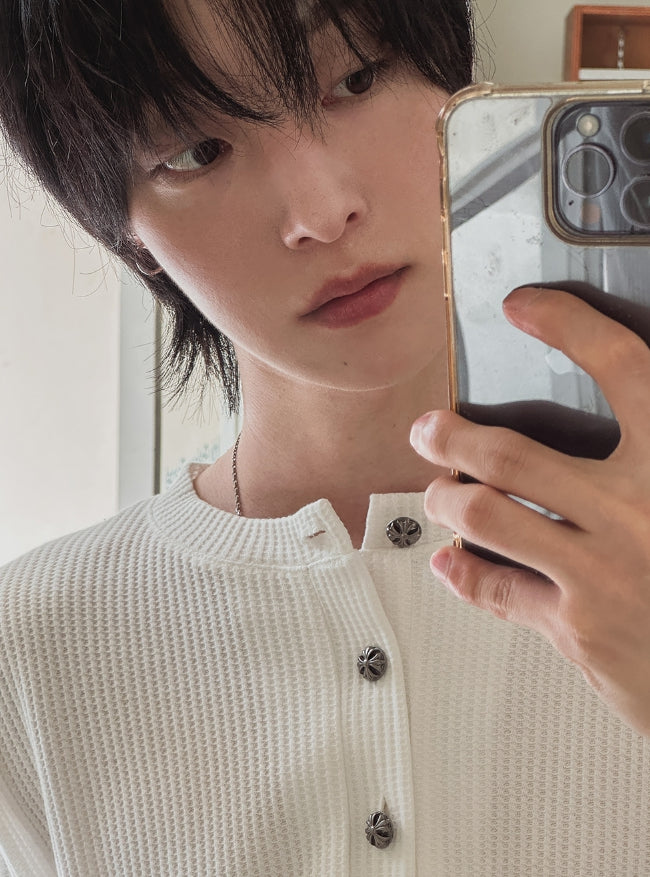 2plan (ツープラン) - ベキュクロムヘンリーネック半袖Tシャツ