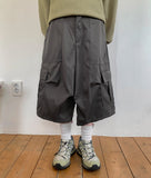 [unisex] Coinin Banding Bermuda Cargo Pants