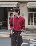 Moden Wool Hacci Round Knit
