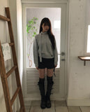 Bron Muffler Round Wool Knit