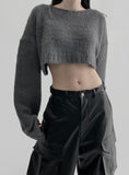 Leafia Cropped Knitwear