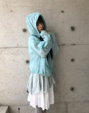 Timel See-through Windbreaker Zip-Up