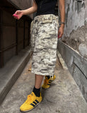 Off military cargo bermuda pants