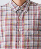 Wrinkle Light Check Shirt