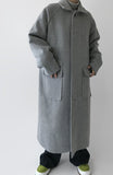 FLAP POCKET LONG COAT