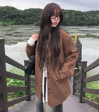 [MADE] Molded Suede Button Jacket