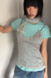 DART LINE SLIM TEE