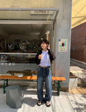 Myoku Vintage Straight Denim Pants