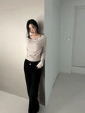 Soft Drape Slim Top