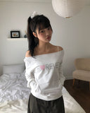 Baru Forever Off-Shoulder Sweatshirt