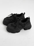 1202 Ribbon Platform Sole Sneakers (6cm)