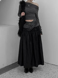 Kels Cutout One-Off Long Sleeve Tee