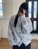 Liendi high-neck cardigan