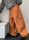 [unisex] Ranmode nylon color banding cargo pants