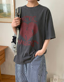 [unisex] Halon Pigment Printing Over Short Sleeve Tee