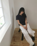 Crumb Washing Pocket Balloon Wide Pants