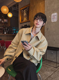 Autumn Cutting Crop Trench Coat