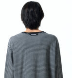 POCKET STRIPE LONG SLEEVE T SHIRT