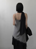 Silver Lace Slip One Piece