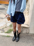 Kaze Vintage Cargo Pumpkin Balloon Shorts