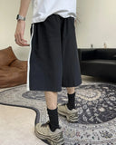 Ferrard zipper Bermuda pants