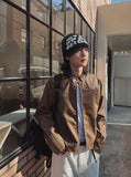 Kien Vintage Trackline Leather Jacket