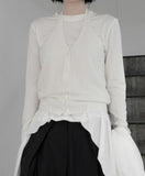 Ploen Drape Layered Wrap Tee