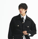 GOLD B DENIM JACKET