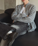Todd Rib Knit Zip-up