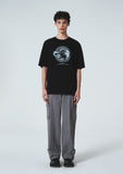 HEM BUTTON UTILITY CARGO NYLON PANTS