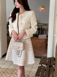 Linzer Round Surgical Tweed Jacket