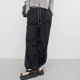 Miffne String Pintuck Line Pants