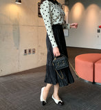 Niera Color Scheme Flat Shoes