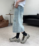 Patton Cut Bermuda Denim Pants