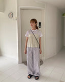 Gark Flower Nylon Sleeveless Blouse