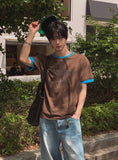 Fourid Star Ringer Short Sleeve T-shirt