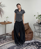 Lucie Strap Balloon Slacks