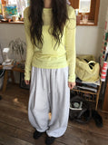 [unisex] Lakani Star Printing Banding Wide Pants
