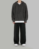 Velour corduroy trousers