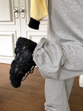 Tipping Pile Wide Two-Way Jogger Pants