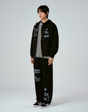 NO-MESSAGES Hood Zip-Up