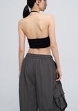 Glam Holter Crop Cap Sleeveless