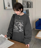 Sidditch Pigment Printing Sweatshirt