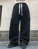 Garen Corduroy Cargo Wide Pants