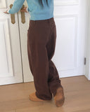 Polman Double Brushed Wide Cotton Pants