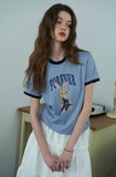 Forevernie CROP Ringer Tee