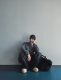 Bolide Washed Baggy Denim Pants