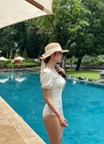 Robenneu Square Frill Monokini (2pcs)