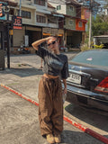 Thorpe Front Diagonal Balloon Cargo Pants